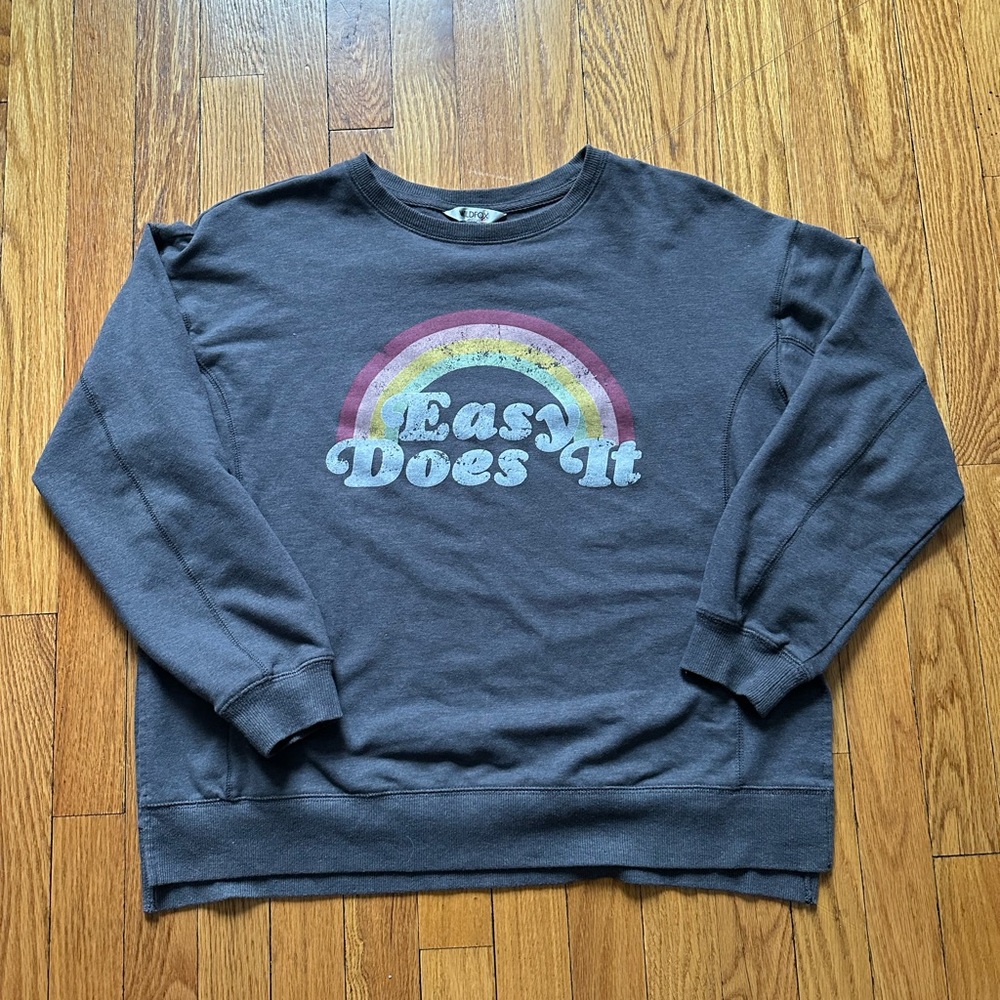 Wildfox Women’s “Easy Does It” Statement Sweatshi… - image 3